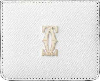 SIMPLE CARD HOLDER, C DE CARTIER